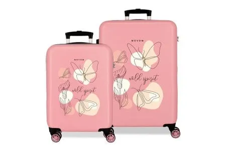 Movom ABS Set kofera 2/1 - Powder pink ( 39.414.21 )