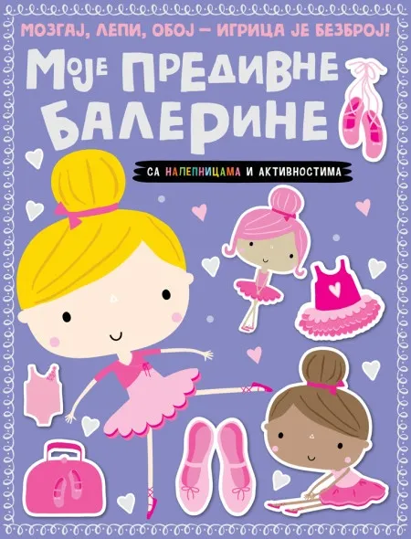 Mozgaj, lepi, oboj – igrica je bezbroj: Moje predivne balerine ( 27107 )