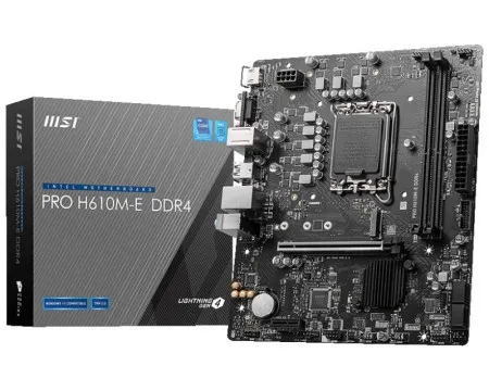 MSI pro H610M-E DDR4 matična ploča