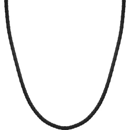 Muška santa barbara polo crna kožna ogrlica ( sbj.6.5023.1 )