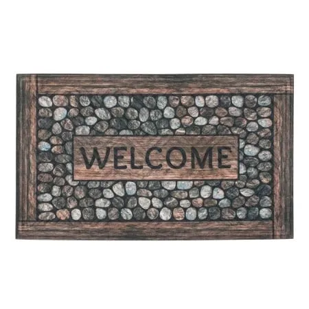 Multy home EU5000158 Otirač print kamenčići (WELCOME) ( EU5000158 )
