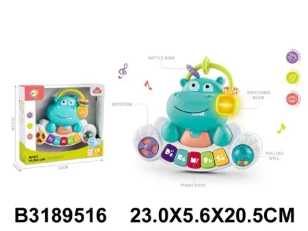 Muzička igračka Hippo ( 951604 - 4 )