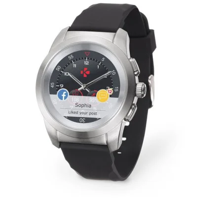 Mykronoz zetime REG ORG brushed silver smart watch