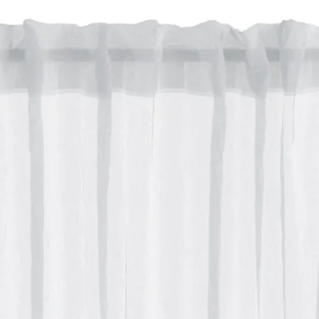 Naborana zavesa 1x140x300 cm prljavo bela