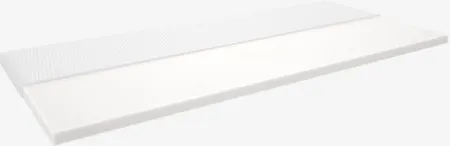 Naddušek 140x200cm bela