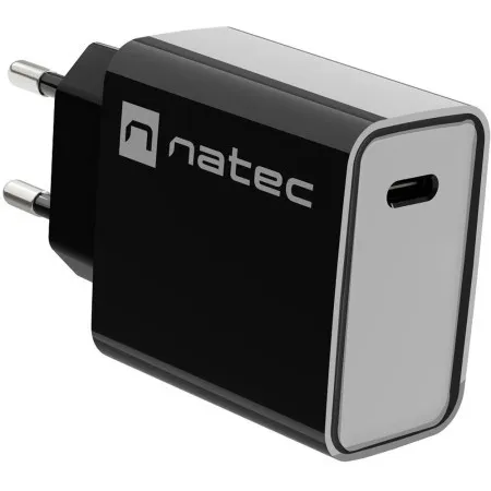 Natec ribera USB type-c charger, QC3.0 & PD3.0, 3A 20W, Black ( NUC-2060 )