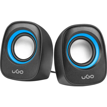 Natec tamu S100, stereo speakers 2.0, 6W, black/blue ( UGL-1875 )