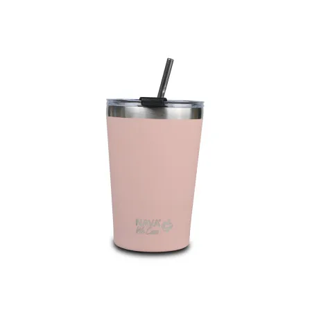 Nava nv10-262-110 termo putna šolja sa slamkom 450ml roza