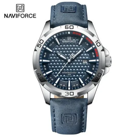 Naviforce nf8023 muški ručni sat kvarcni mehanizam plavi ( NF8023 PLAVI )