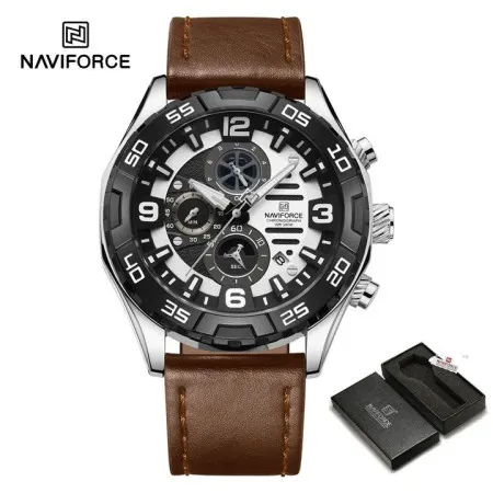 Naviforce Nf8043 muski sat braon ( NF8043 BRAON )