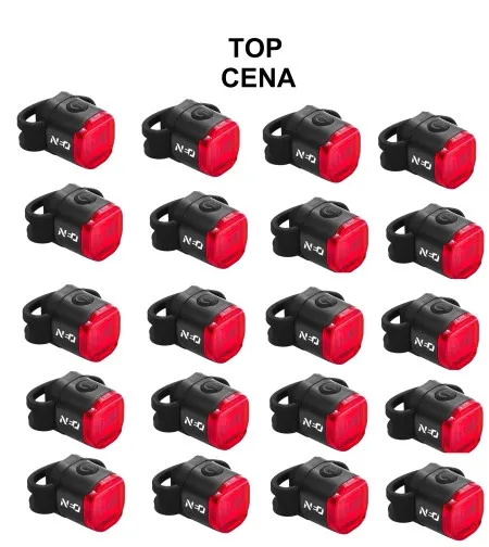 Neo Bike Zadnje svetlo safe 1 usb,crna,20kom ( N02009-20kom )