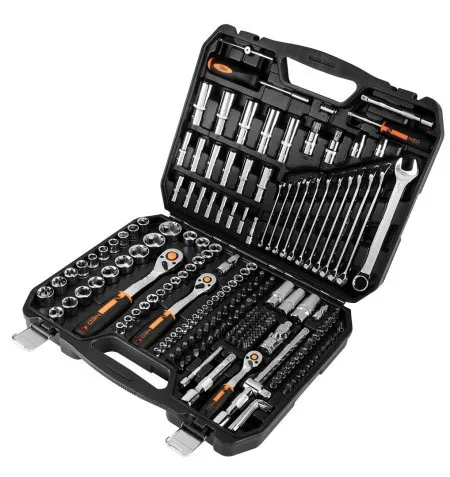 Neo Tools 10-076 Set nasadnih ključeva – 219 delova, 1/2, 3/8, 1/4, CrV ( 10-076 )