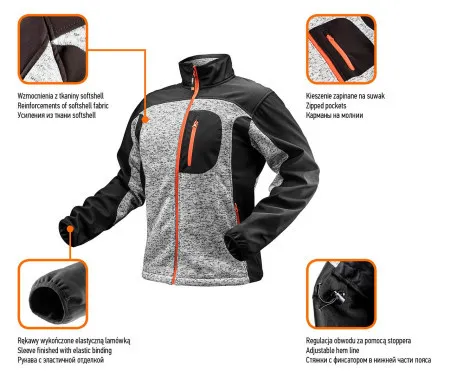 Neo tools duks softshell S ( 81-555-S )