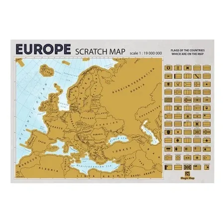 No Statovac greb - greb mapa na engleskom evropa ( 201272 )