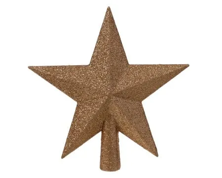 Novogodišnja dekoracija - treetopper 19cm 022868 - brandy - kmg ( 044522 )