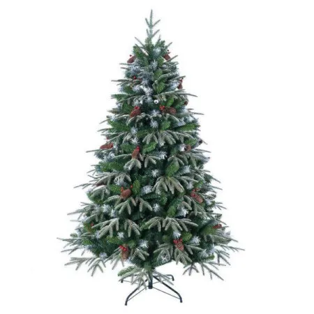 Novogodišnja jelka snežna sa šišarkama 150cm ( 42/70674 )
