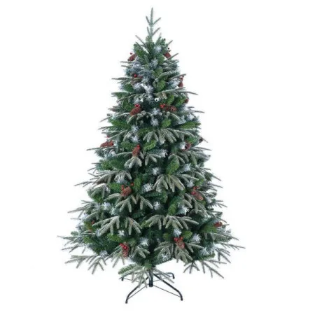 Novogodišnja jelka snežna sa šišarkama 180cm ( 42/70675 )