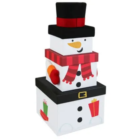 Novogodišnja kutija sa kapicom set 1/3 ( X31076BX_3 )