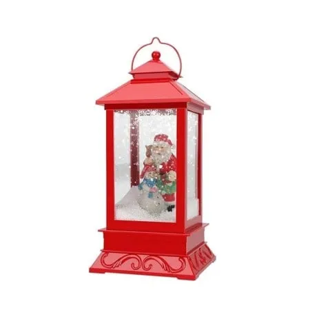 Novogodišnji stoni fenjer 41 cm, crveni ( 41-885000 )