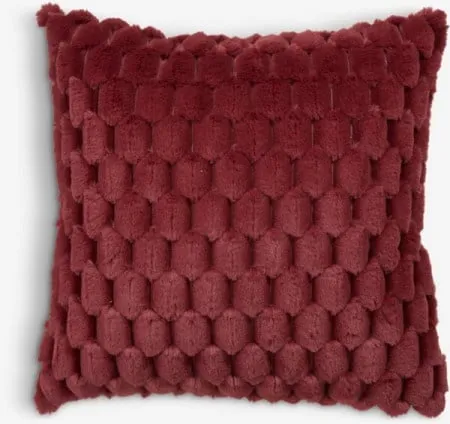 Novogodišnji ukrasni jastuk 45x45 faux fur