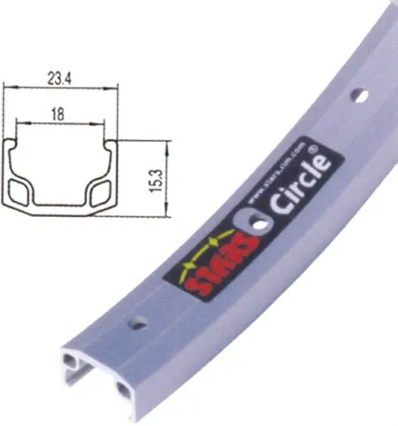 Obruč 27 x 1.1/4 aluminijum 36x14g ( 3730502 )