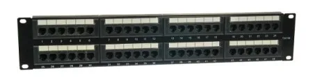 OEM Patchcord kabl panel UTP 5e, Dual block 48, Rack 19\" 2U ( PCK009 )