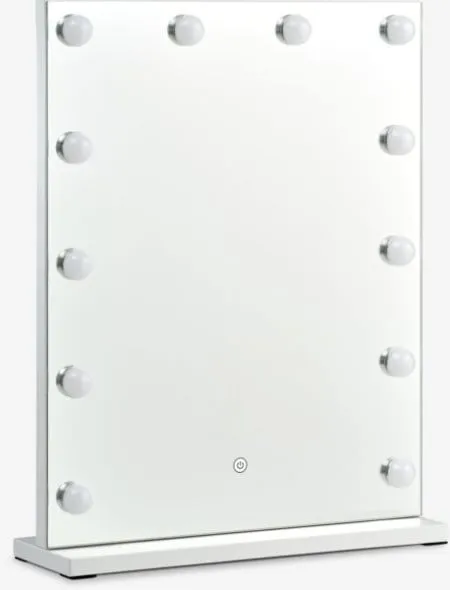 Ogledalo w/12 sa svetlom bela