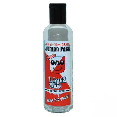 Oho lepak OHO 200ml + 20ml tečni slime vodoperiv providan ( A231 )