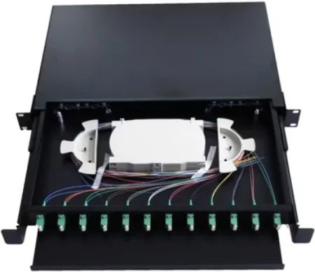 Optički patch panel ExeLink sa 12 konektora SC/APC za rek orman