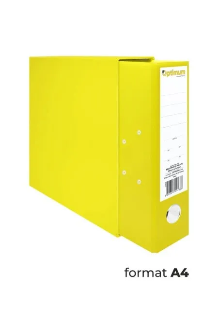 Optimum Registrator a4 normal zuti 5/1 ( 84573 )