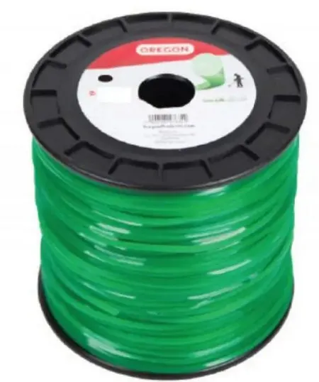 Oregon 69-416 silk za trimer, kockasti zelen 2.4mm x 375m ( 064885 )