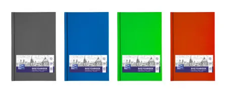 Oxford Sketchbook A5, tvrdi povez, 100g, 96 listova ( 06XS65 )