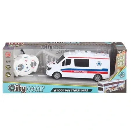 Ozzo city car igračka hitna pomoć vozilo na daljinsko upravljanje ( 861285 )