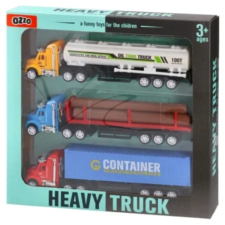 Ozzo heavy truck igračka kamion set od tri ( 862100 )