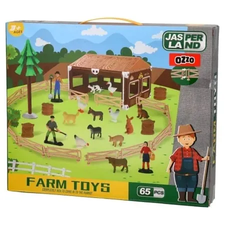 Ozzo jasperland igračka set farma 65 delova ( 867112 )