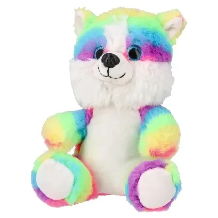 Ozzo plush igračka plišana haski 20cm rainbow ( 879112 )