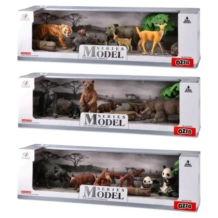 Ozzo series model igračka set figura divlje životinje miks 4073152 ( 867130 )
