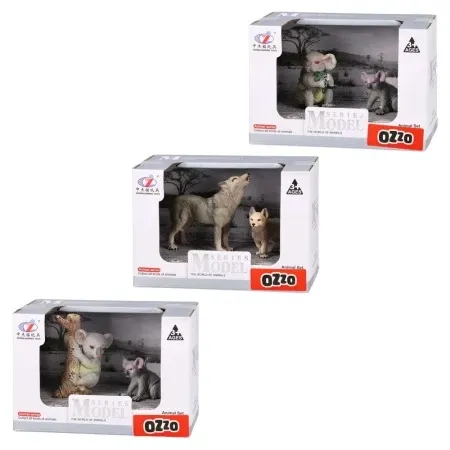 Ozzo series model igračka set figura divlje životinje miks 4073146 ( 867124 )