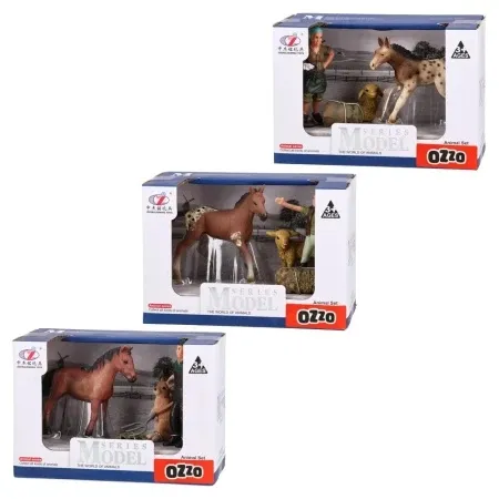 Ozzo series model igračka set figura farmer i životinje miks 4073143 ( 867121 )