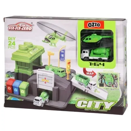 Ozzo six six zero igračka set građeviskih vozila10 delova ( 861261 )