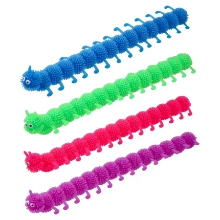 Ozzo squeezy caterpiller gumena igračka gusenica miks ( 894247 )