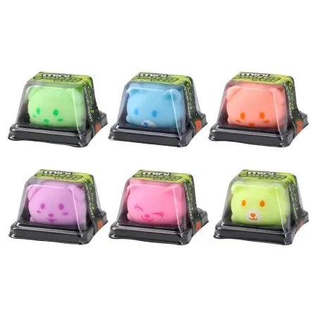 Ozzo squeezy pets gumena igračka mačka miks ( 894105 )