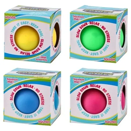 Ozzo squeezy stressball gumena igračka lopta koja menja boju miks ( 894366 )