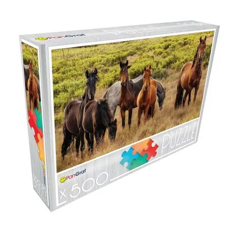 Pan-graf puzzle 500 - konji ( 10185 )
