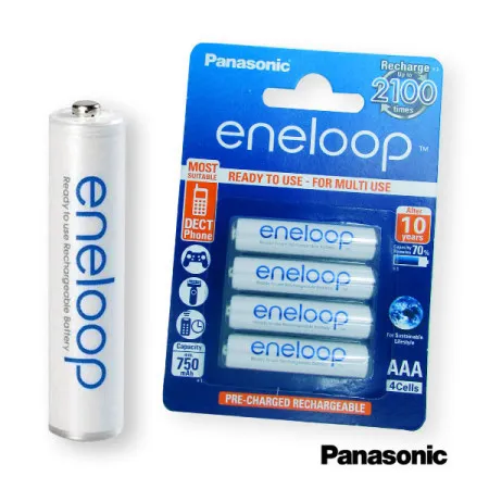 Panasonic NiMH AAA 1.2V 750mAh BK-4MCCE-4BE ENELOOP blister 4 ( cena po komadu ) ( 2108 )