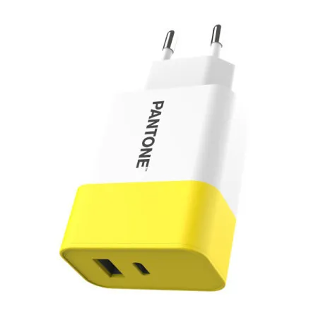 Pantone kućni punjač 20W u žutoj boji ( PT-PDAC02Y )
