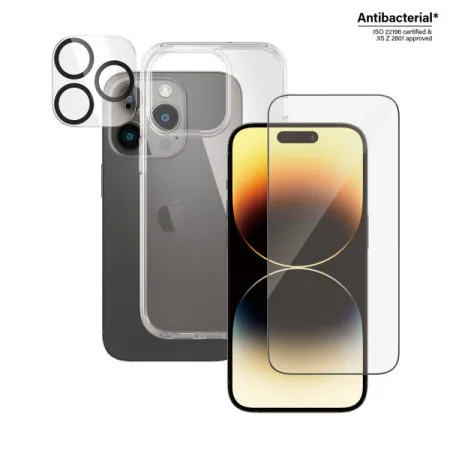 PanzerGlass iPhone 14 pro bundle (UWF zaštitno staklo, futrola, zaštita za kameru) ( PGB0402+2784 )