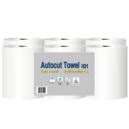 Paperblu Autocut papirni ubrus 130m 2sl (6 rolni) ( RI8M150/21 )