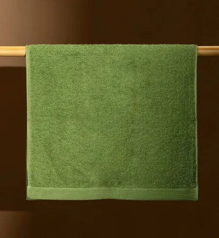 Peškir nota 50x90 500gsm-maslinasto zelena ( 4000793-m. Zelena )