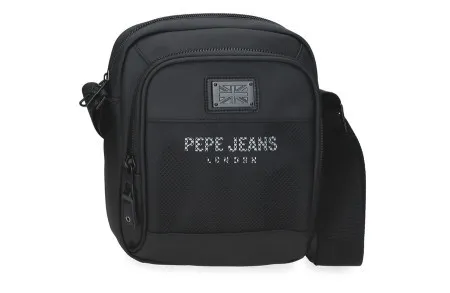 Pepe jeans durham muška torba na rame - crna ( 72.953.41 )
